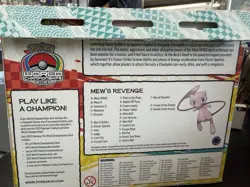 Pokemon World Championship Yokohama Japan 2023 Deck Mew’s Revenge Sealed - Image 4