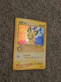Pichu (Jp) No.172 Neo Genesis Japanese Pokemon TCG - Image 3