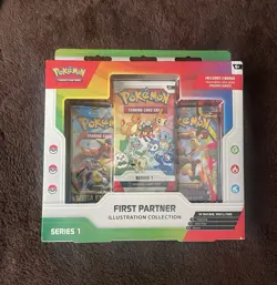 Pokemon TCG First Partner Illustration Collection Series 1 Brand New - Image 1