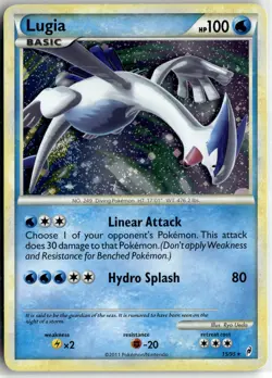 Lugia Holo Rare Call of Legends 15/95 LP - Image 1