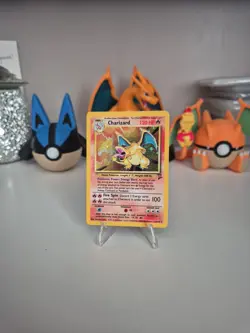 Pokemon TCG Charizard Base Set 2 Holo Unlimited Rare Card 4/130 LP Condition - Image 1