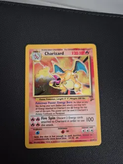 Pokemon TCG Charizard Base Set 2 Holo Unlimited Rare Card 4/130 LP Condition - Image 2