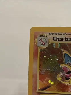 Charizard 4/130 Holo Rare Base Set 2 Pokemon Card MP-HP Look At Photos - Image 3