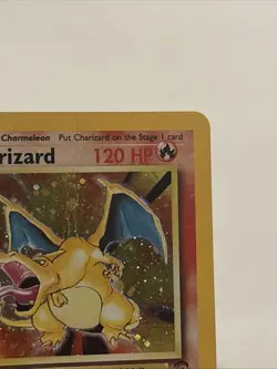 Charizard 4/130 Holo Rare Base Set 2 Pokemon Card MP-HP Look At Photos - Image 4