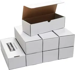 Trading Card Storage Box for Toploader, 8 Count Holds 1200 Sports & loaders, - Image 1