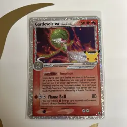 Pokemon Gardevoir EX TCG Delta Species Celebrations Card 93/101 NM Condition - Image 1