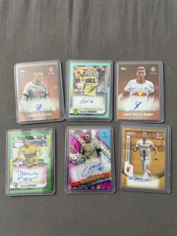 Panini & Topps 112 Card Bundle Autos Numbered Patches - Image 1