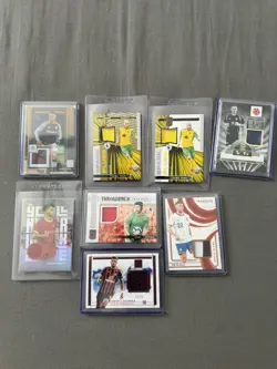 Panini & Topps 112 Card Bundle Autos Numbered Patches - Image 2