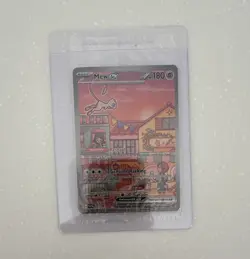 Pokemon TCG Mew ex SVP 053 Scarlet & Violet Promo Holo English Basic HP 180 - Image 1
