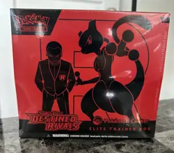 Pokemon Destined Rivals Pokemon Center ETB Elite Trainer Box - NEW SEALED - Image 1