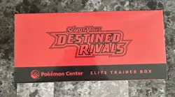Pokemon Destined Rivals Pokemon Center ETB Elite Trainer Box - NEW SEALED - Image 5