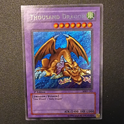 Konami Yu-Gi-Oh! TCG Thousand Dragon MRD-143 Metal Raiders 1st Ed Holo SR - Image 1