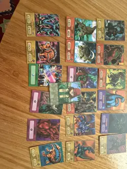Yugioh Anime Style 20 Card Set - Rex Raptor (Tyrant Dragon, King Rex, Etc - Image 1