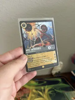 Disney Lorcana TCG Mrs. Incredible - Determined Rescuer 195/204 EN COLD FOIL! - Image 1