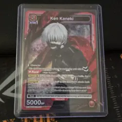 Bandai Union Arena Ken Kaneki SR Foil Trigger Cost 5 5000 BP Tokyo Ghoul JP - Image 1