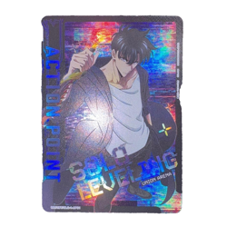 Union Arena Solo Leveling Sung Jinwoo AP01 Parallel Action Point Card Japanese - Image 1