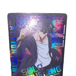 Union Arena Solo Leveling Sung Jinwoo AP01 Parallel Action Point Card Japanese - Image 2