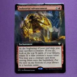 Industrial Advancement (Extended Art) NCC 147 Streets of New Capenna MTG - Image 1