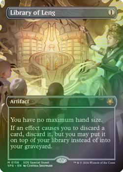MTG Magic, Library of Leng, Special Guests FOIL, Secrets of Strixhaven SOS, NM/M - Image 1