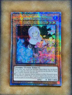 Yugioh Ghost Sister & Spooky Dogwood RA03-EN020 Quarter Century Alt Art 1st NM - Image 1