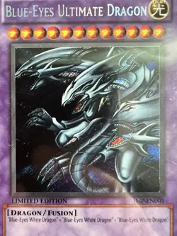 Yugioh Seto Kaiba Card Lot 03 - Crush Card Virus, Blue Eyes Ultimate Dragon, NM - Image 4