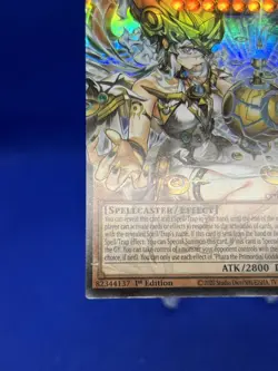 YuGiOh Chaos Origins Phara the Primordial Goddess CORI-EN022 Extended Art NM - Image 5