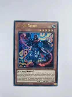Yugioh K9-04 Noroi DOOD-EN025 Ultra Rare 1st Edition - Image 1