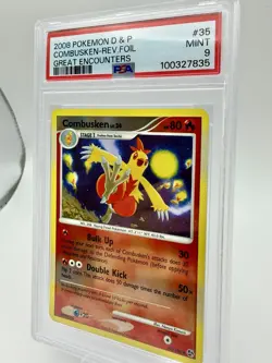 Pokemon Combusken Reverse Foil Great Encounters PSA 9 2008 #35/106 LOW POP 12 - Image 2