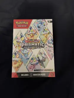 Pokemon TCG Prismatic Evolutions Booster Bundle Sealed - Image 1