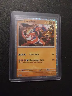 Pokemon Dragon's Discovery Koraidon Holo Card 008/015 - McDonald's Promo 2025 - Image 1