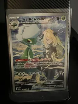 Pokemon TCG Cynthia's Roserade Card Destined Rivals 184/182 - Image 1
