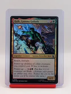 Hulk, Gamma Goliath [Foil] #215 Magic Marvel Super Heroes - Image 1