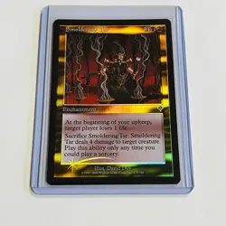 2000 Magic: The Gathering INVASION Smoldering Tar FOIL 275/350 NM - Image 1