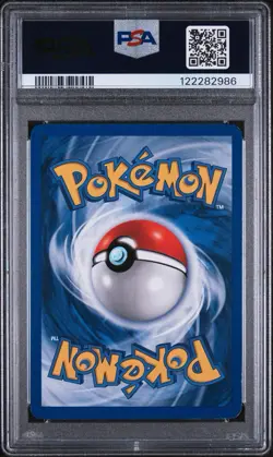 Pokemon 2000 Base Set 2 #8 Hitmonchan Holo PSA 4 - Image 2