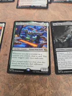 MTG TMNT 250+ Non Foil Card Lot - Image 4
