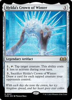 MTG - Hylda's Crown of Winter - WOE - Magic the Gathering - Image 1