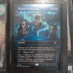 Season of Weaving (BORDERLESS) MTG | NM/EX | Bloomburrow - Image 1