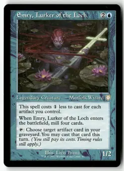 Emry, Lurker of the Loch (Retro Frame) 81 Commander: The Brothers' War Rare NM - Image 1