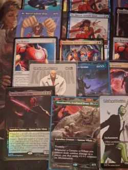 Magic The Gathering Lot Of 110 Cards. Rares And Mythics Only! Marvel Superheroes - Image 3