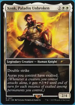 Xenk, Paladin Unbroken (Secret Lair Promo) PLD MTG MAGIC CARD (520091) ABUGames - Image 1