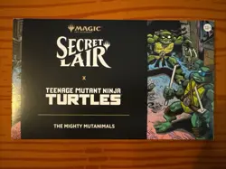 MTG Secret Lair x TMNT The Mighty Mutanimals Non Foil - Sealed - Image 1