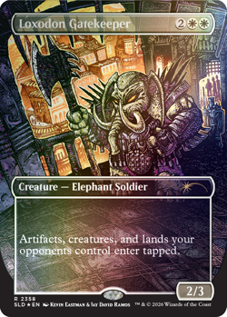 MTG Secret Lair x TMNT Featuring: Kevin Eastman (Colors) Foil- Sealed - Image 5