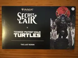 MTG Secret Lair x TMNT The Last Ronin Non Foil - Sealed - Image 1