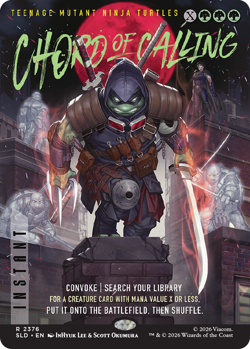 MTG Secret Lair x TMNT The Last Ronin Non Foil - Sealed - Image 2