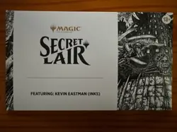 MTG Secret Lair x TMNT Featuring: Kevin Eastman (Inks) Non Foil - Sealed - Image 1