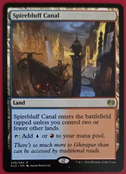 MTG Spirebluff Canal Kaladesh 249 LP Never Played - Image 1