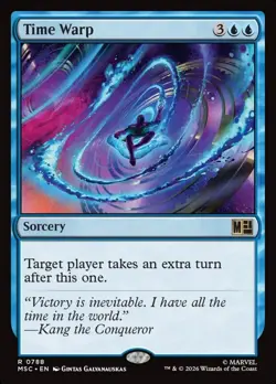 Time Warp Marvel Super Heroes Commander #788 Magic TCG - Image 1