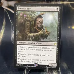 Magic the Gathering - Bone Miser - Commander 2019 - MTG - LP- 15 - Rare Magic - Image 1