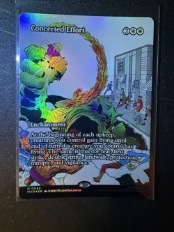 Concerted Effort (Borderless) Marvel Universe Eternal-Legal Foil - Image 1