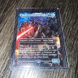Ultron, Artificial Malevolence 0344 Borderless Mythic MTG Marvel Super heroes - Image 1